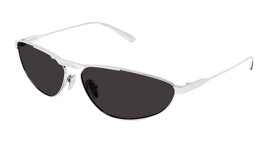 Occhiali da sole balenciaga bb0417s 002 plateado pilot unisex taglia 66mm - Vista principale