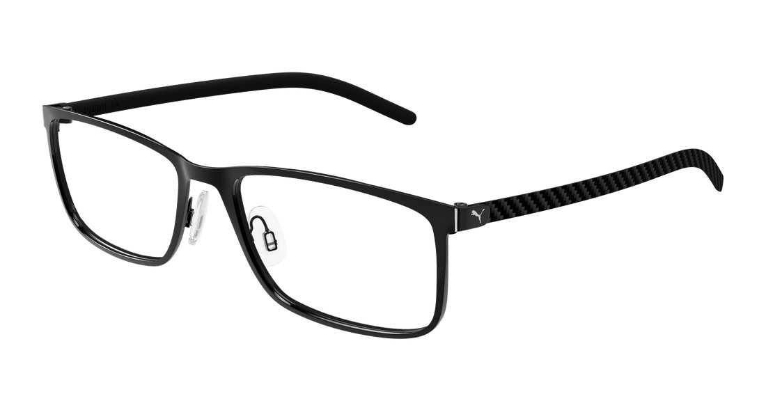 Occhiali da vista puma pu0490o 001 negro square masculino taglia 58mm - Vista principale
