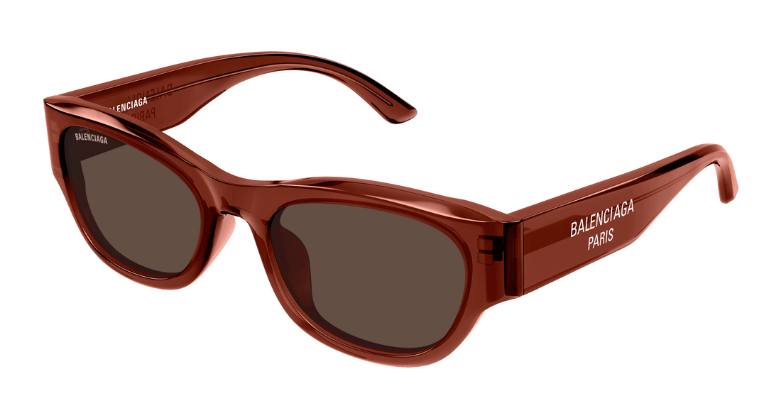 Sunglasses balenciaga bb0389sk 004 marron square femenino size 55mm - Main view