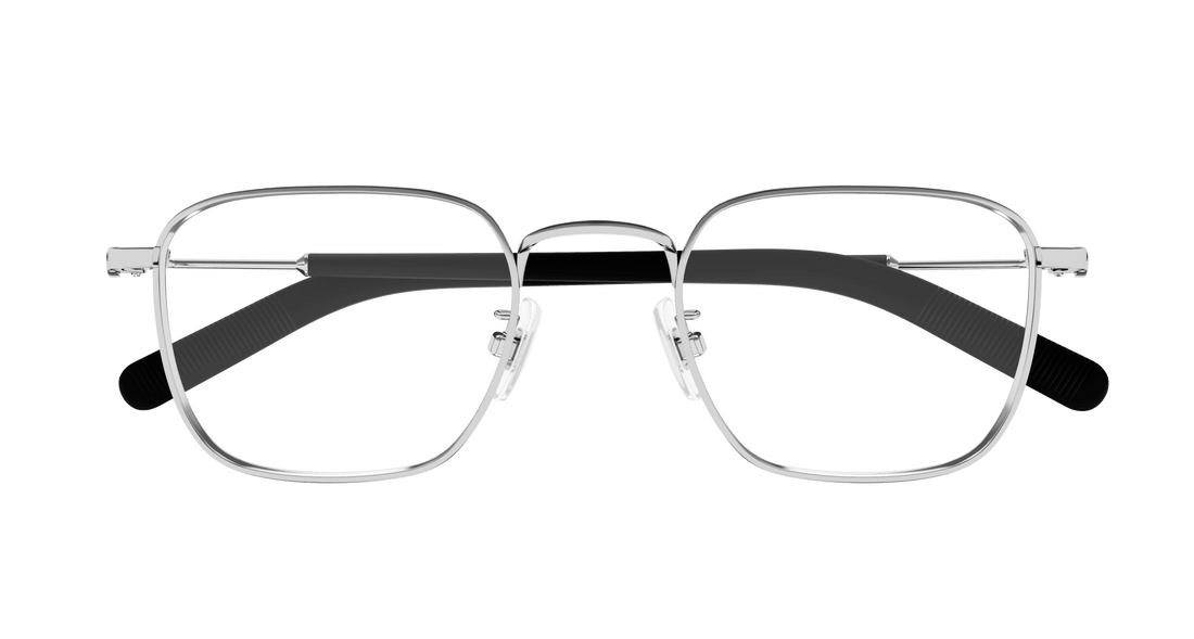 Occhiali da vista montblanc mb0389o 002 rutenio square masculino taglia 50mm - Vista dettagliata