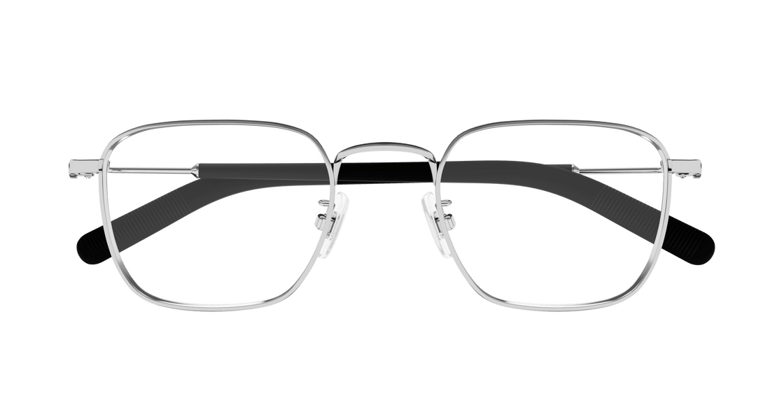 Briller montblanc mb0389o 002 rutenio square masculino størrelse 50mm - Detaljeret visning