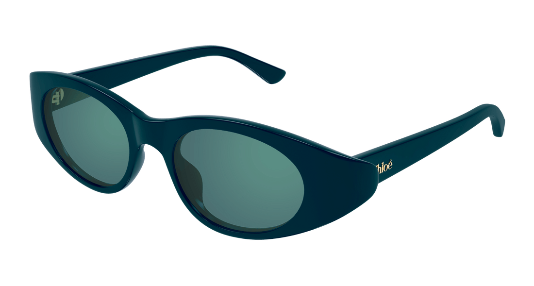 Sonnenbrillen chloé ch0279s 003 verde cat eye femenino größe 51mm - Hauptansicht