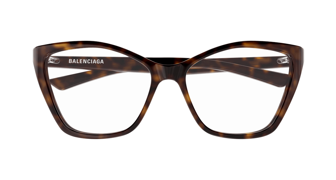 Gafas graduadas balenciaga bb0405o 002 havana butterfly femenino talla 57mm - Vista de detalle