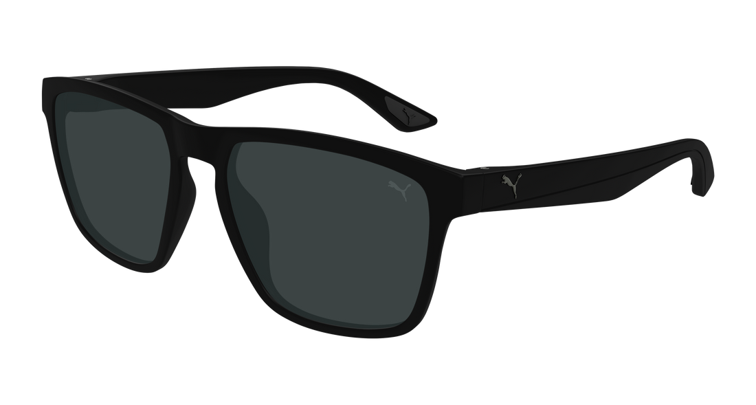 Sunglasses puma pu0505s 001 negro rectangular / squared masculino size 57mm - Main view