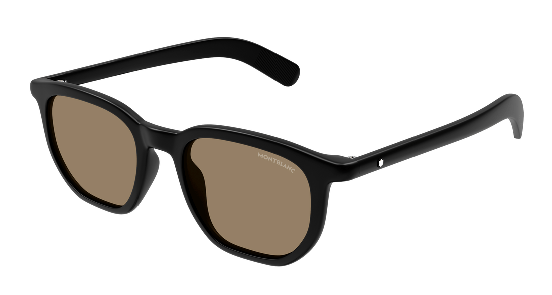 Zonnebrillen montblanc mb0352s 007 negro square masculino maat 50mm - Hoofdaanzicht
