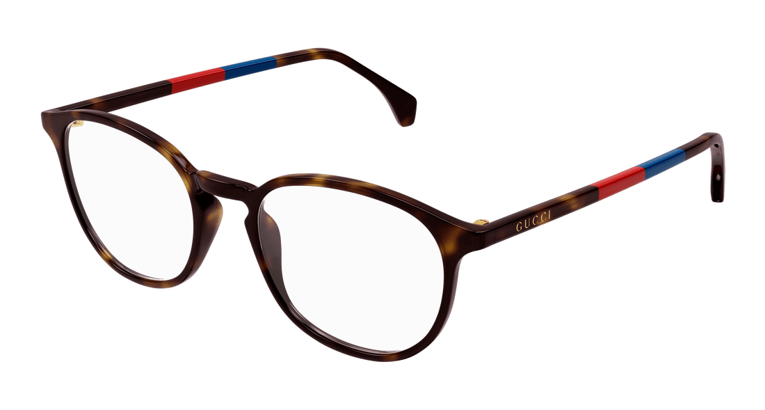 Brillen gucci gg0551o 022 havana round masculino größe 50mm - Hauptansicht
