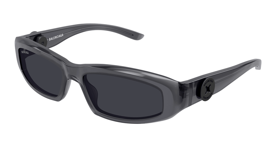 Occhiali da sole balenciaga bb0408s 004 gris square masculino taglia 58mm - Vista principale