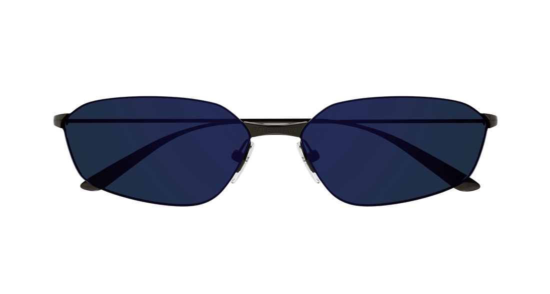 Sunglasses balenciaga bb0412s 003 gris geometric unisex size 62mm - Detailed view
