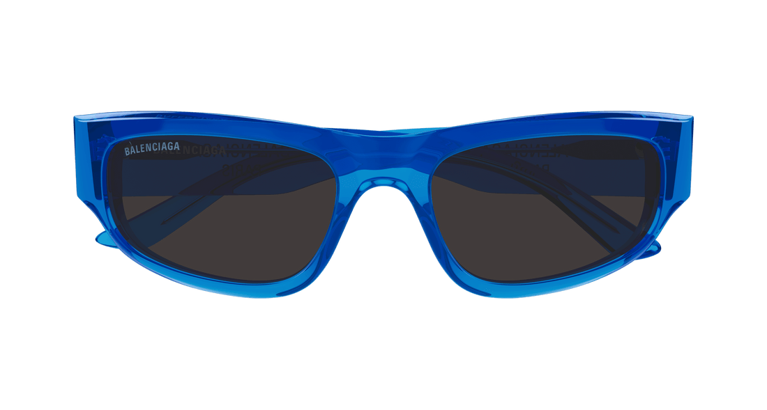 Sunglasses balenciaga bb0388s 003 azul square unisex size 56mm - Detailed view