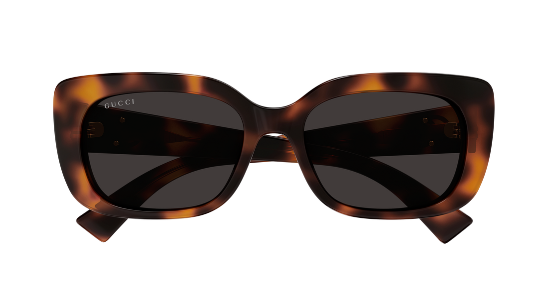 Solglasögon gucci gg1979sk 002 havana rectangular / squared femenino storlek 55mm - Detaljvy