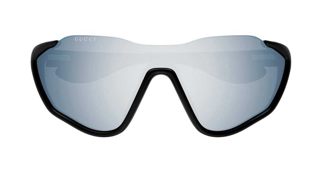 Lunettes de soleil gucci gg2018s 001 negro mask masculino taille 99mm - Vue détaillée