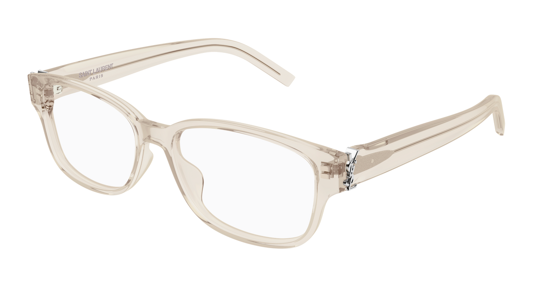 Brillen saint laurent sl m149 004 beige square unisex größe 52mm - Hauptansicht