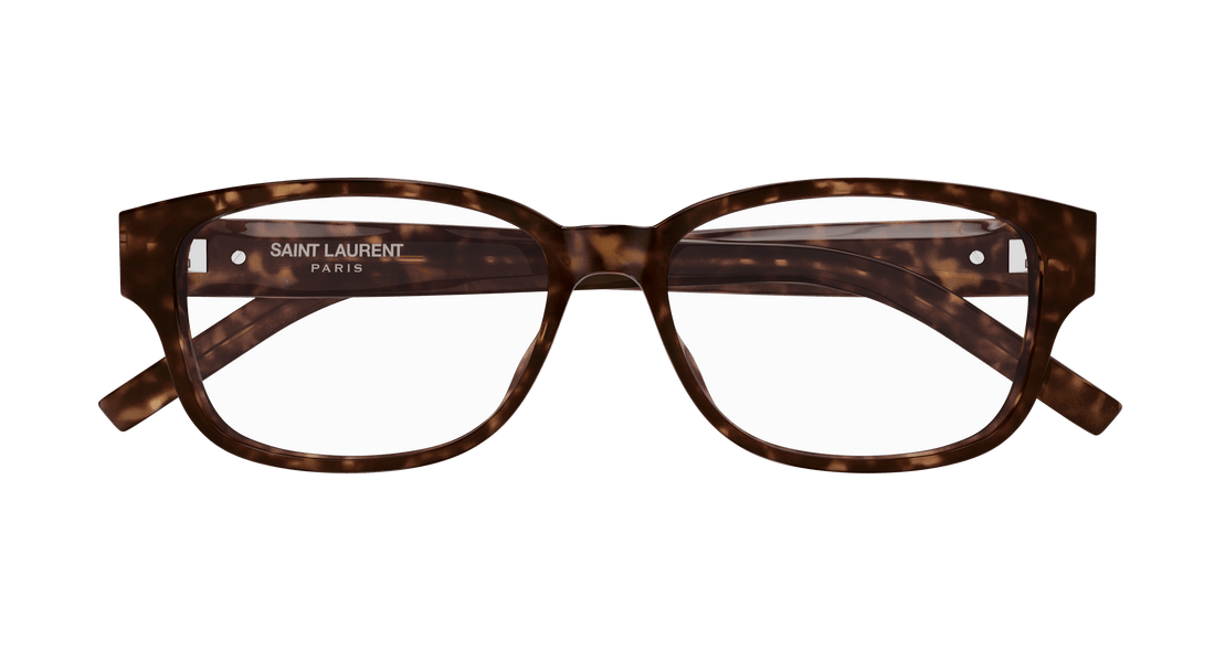 Brillen saint laurent sl m149 006 havana square unisex größe 55mm - Detailansicht