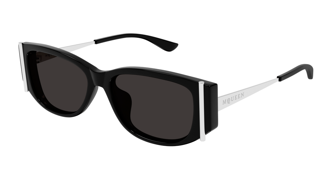 Occhiali da sole alexander mcqueen am0494sa 001 negro round femenino taglia 55mm - Vista principale