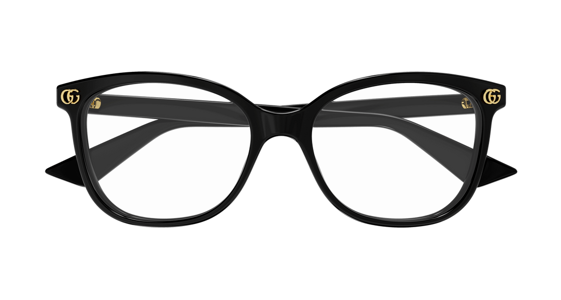 Gafas graduadas gucci gg1816o 001 negro square femenino talla 51mm - Vista de detalle