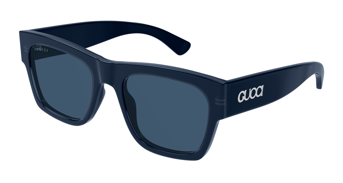 Óculos de sol gucci gg1793s 004 azul square masculino tamanho 54mm - Vista principal