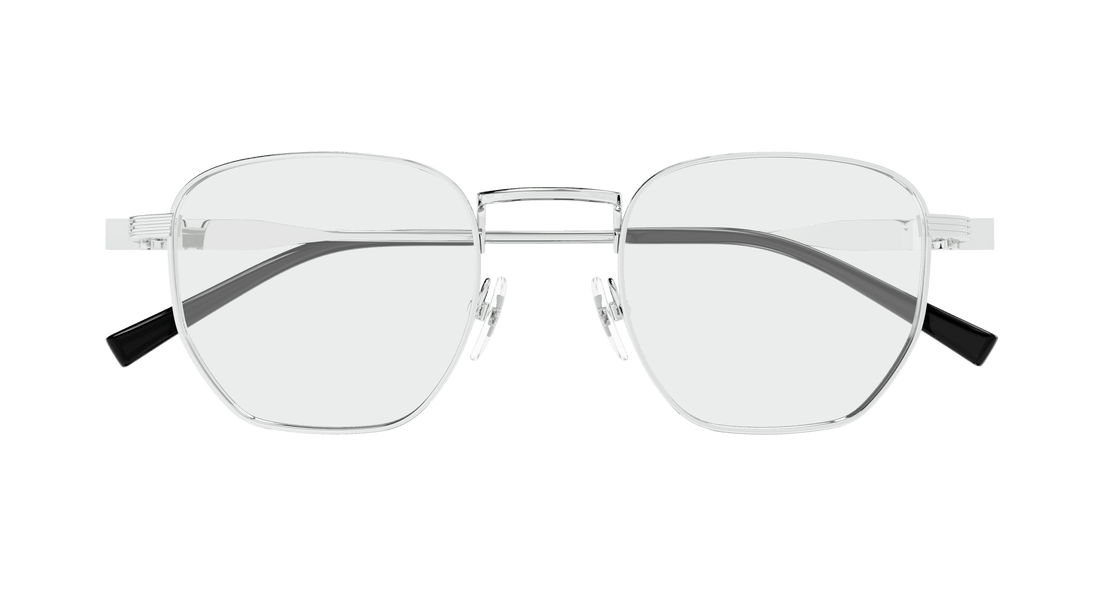 Occhiali da vista gucci gg1878o 003 plateado square masculino taglia 49mm - Vista dettagliata