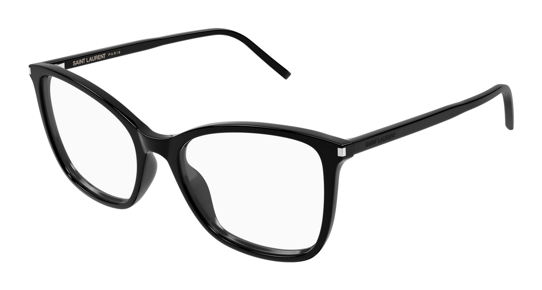 Brillen saint laurent sl 835 001 negro cat eye femenino größe 55mm - Hauptansicht