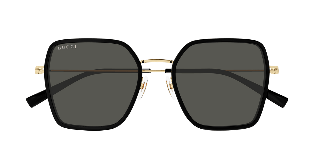 Gafas de sol gucci gg1850sa 001 negro square femenino talla 53mm - Vista de detalle