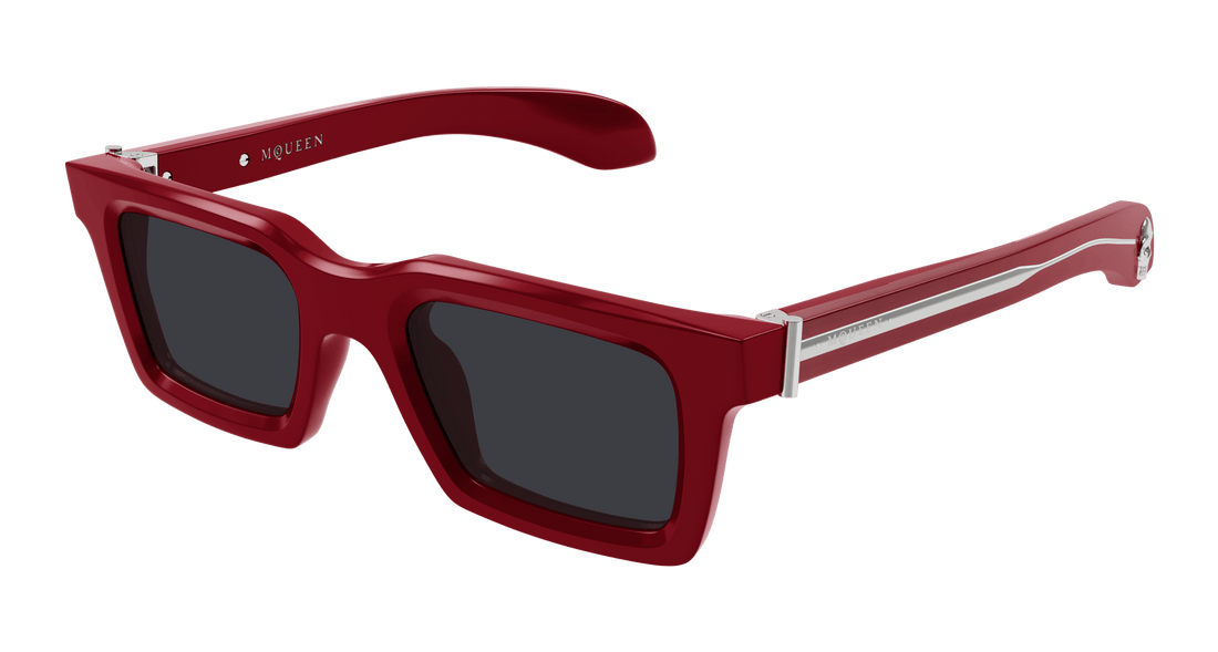 Occhiali da sole alexander mcqueen am0506s 005 rojo square masculino taglia 50mm - Vista principale