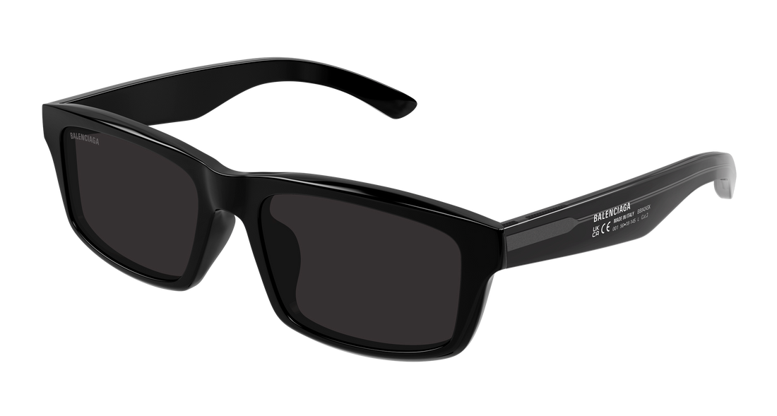 Sunglasses balenciaga bb0424sk 001 negro rectangular / squared masculino size 56mm - Main view