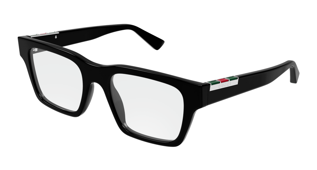 Brillen gucci gg1889o 001 negro square masculino größe 51mm - Hauptansicht
