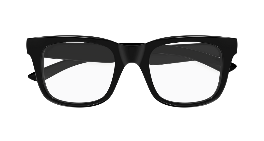 Gafas graduadas balenciaga bb0428o 001 negro rectangular / squared masculino talla 52mm - Vista de detalle