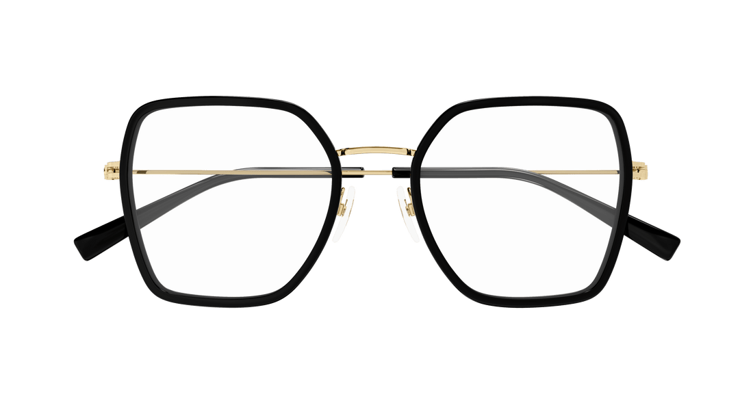 Brillen gucci gg1850o 001 negro square femenino größe 51mm - Detailansicht