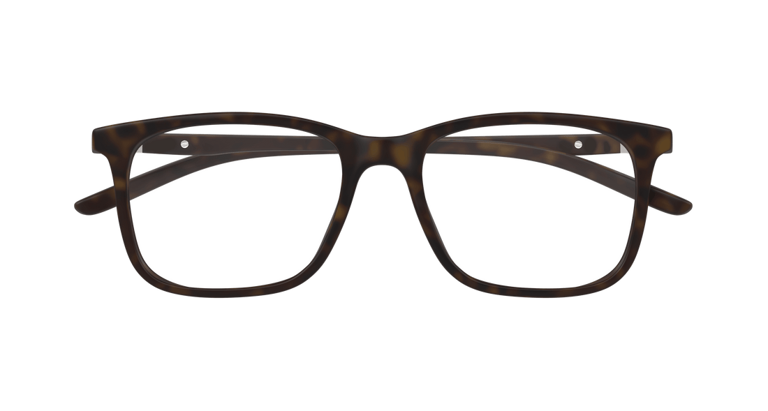 Occhiali da vista puma pu0492o 005 havana square masculino taglia 55mm - Vista dettagliata