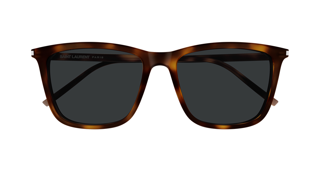 Óculos de sol saint laurent sl 851/k 003 havana rectangular / squared unisex tamanho 56mm - Vista de detalhe