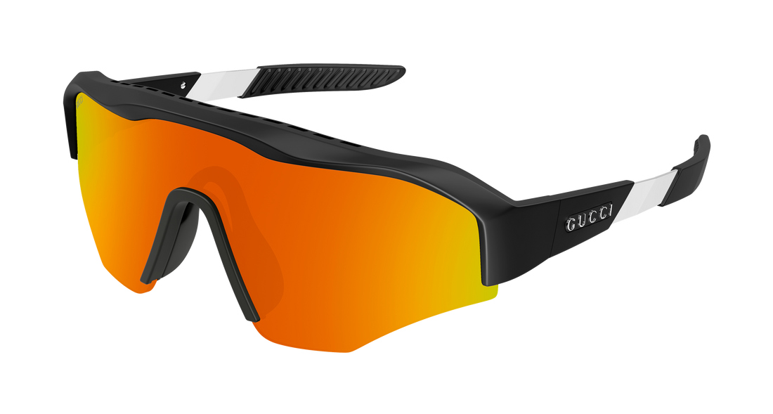 Lunettes de soleil gucci gg2017s 004 negro mask masculino taille 99mm - Vue principale