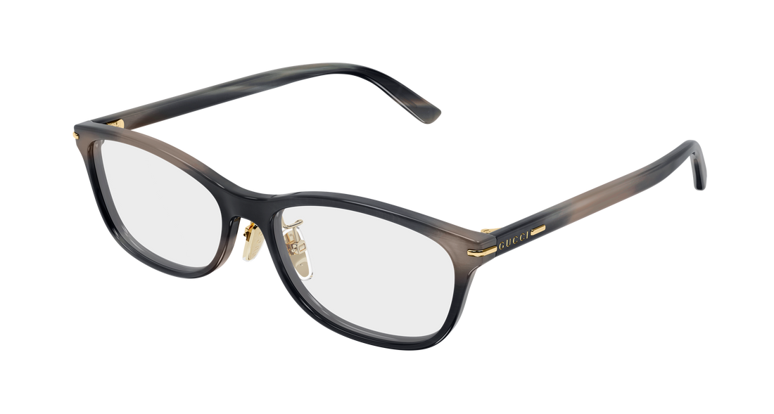 Brillen gucci gg2003oj 004 havana rectangular / squared masculino größe 53mm - Hauptansicht