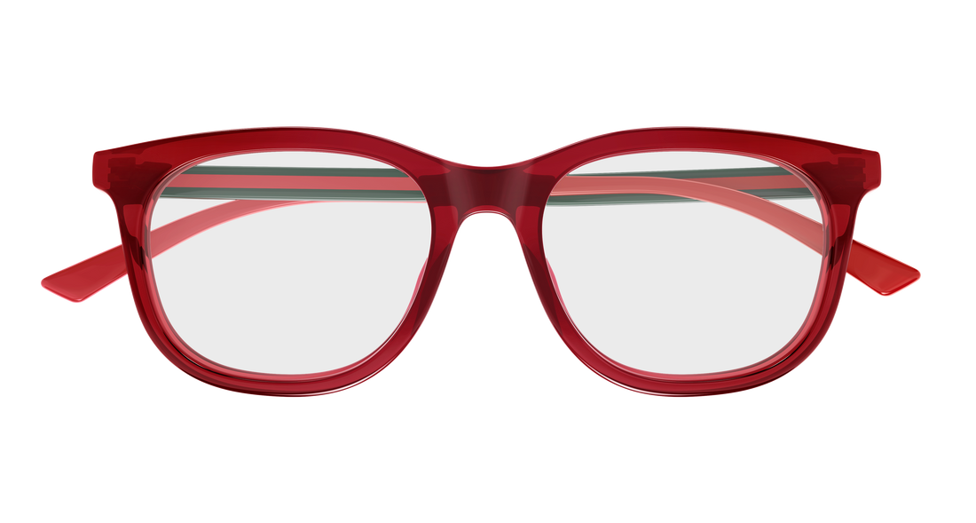 Brillen gucci gg1990o 008 burdeos rectangular / squared femenino größe 53mm - Detailansicht