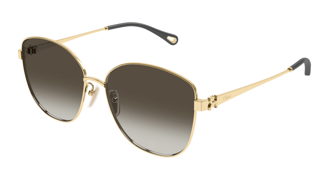 Sonnenbrillen chloé ch0306sk 003 dorado square femenino größe 59mm - Hauptansicht