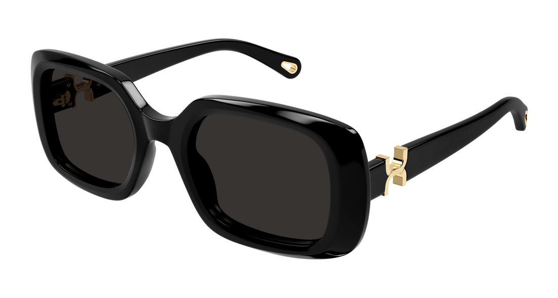 Sunglasses chloé ch0333s 001 negro rectangular / squared femenino size 53mm - Main view