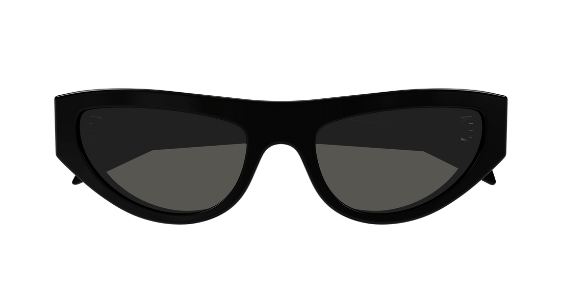 Óculos de sol gucci gg1919s 001 negro cat eye femenino tamanho 55mm - Vista de detalhe