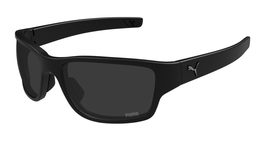 Sunglasses puma pu0482s 001 negro square masculino size 62mm - Main view