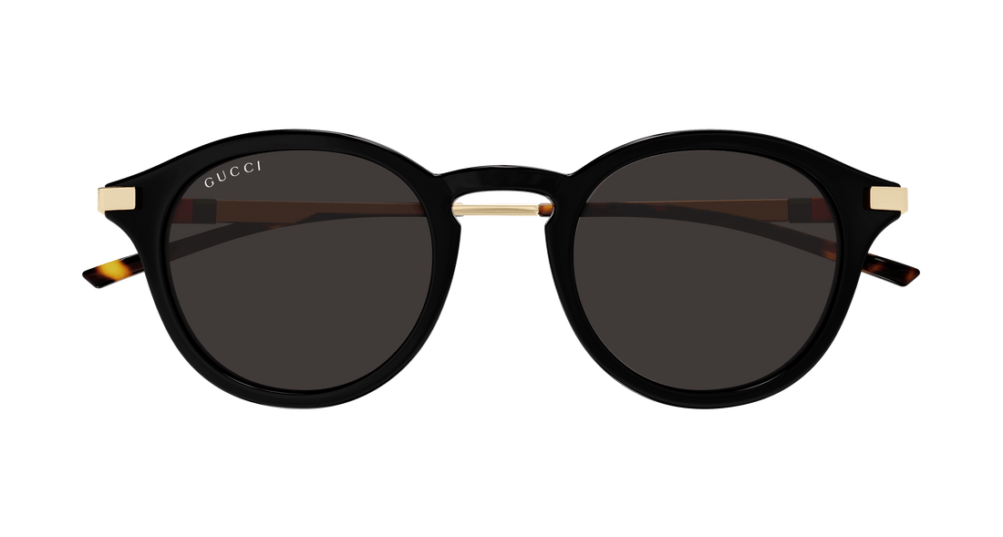 Sonnenbrillen gucci gg1890sa 001 negro round masculino größe 49mm - Detailansicht