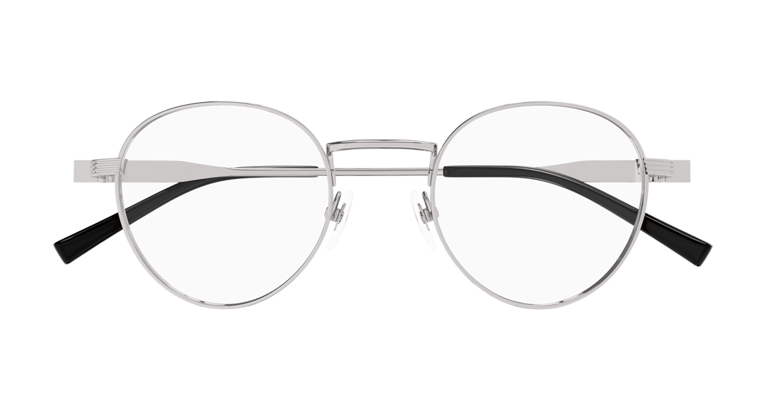 Occhiali da vista gucci gg1877o 003 rutenio round masculino taglia 48mm - Vista dettagliata