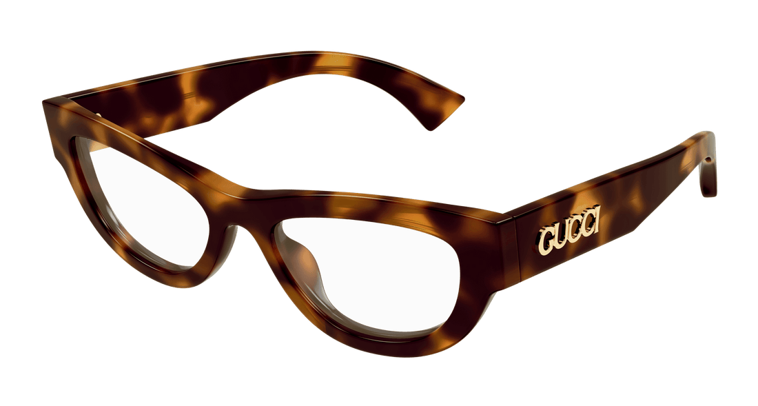 Brillen gucci gg1836o 002 havana cat eye femenino größe 51mm - Hauptansicht