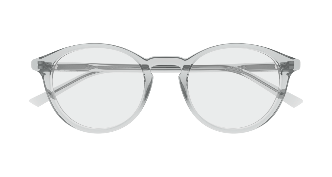 Occhiali da vista gucci gg1998o 004 gris round/oval/panthos masculino taglia 49mm - Vista dettagliata