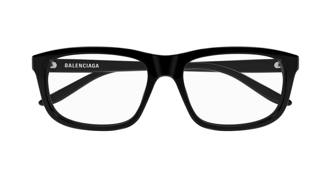 Gafas graduadas balenciaga bb0438o 001 negro rectangular / squared masculino talla 57mm - Vista de detalle