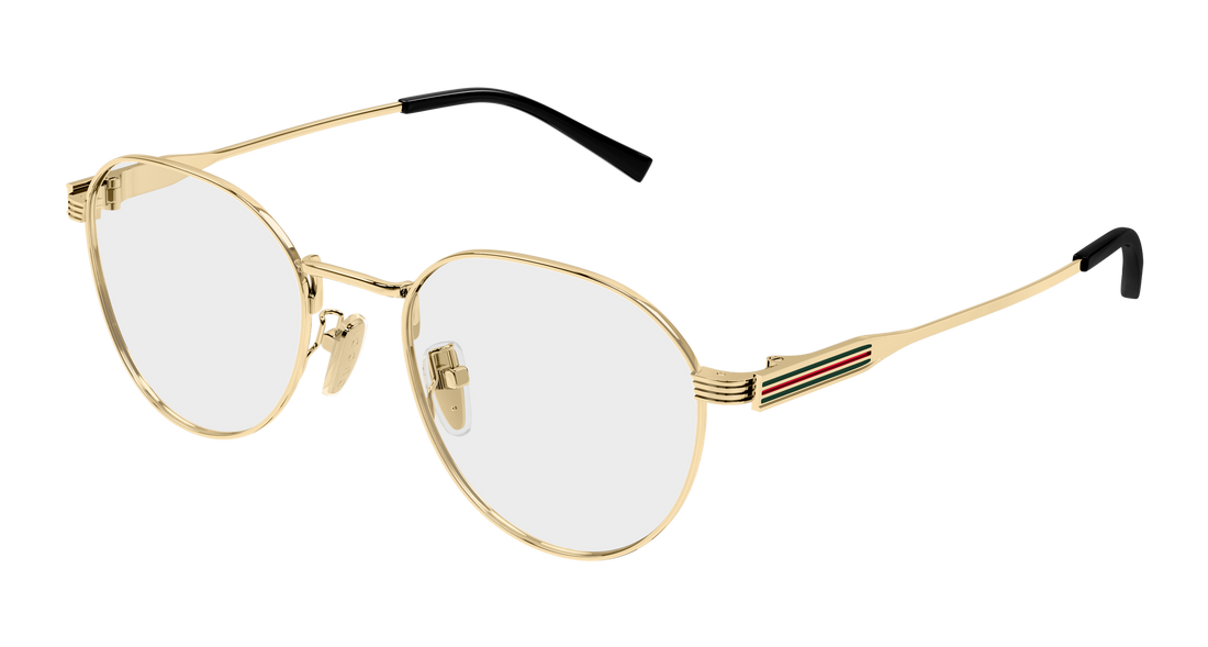 Brillen gucci gg1993ok 002 dorado round/oval/panthos masculino größe 51mm - Hauptansicht