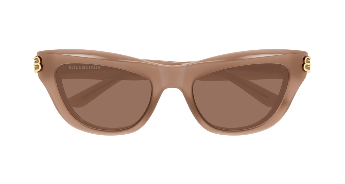 Sunglasses balenciaga bb0430s 004 marron cat eye femenino size 54mm - Detailed view