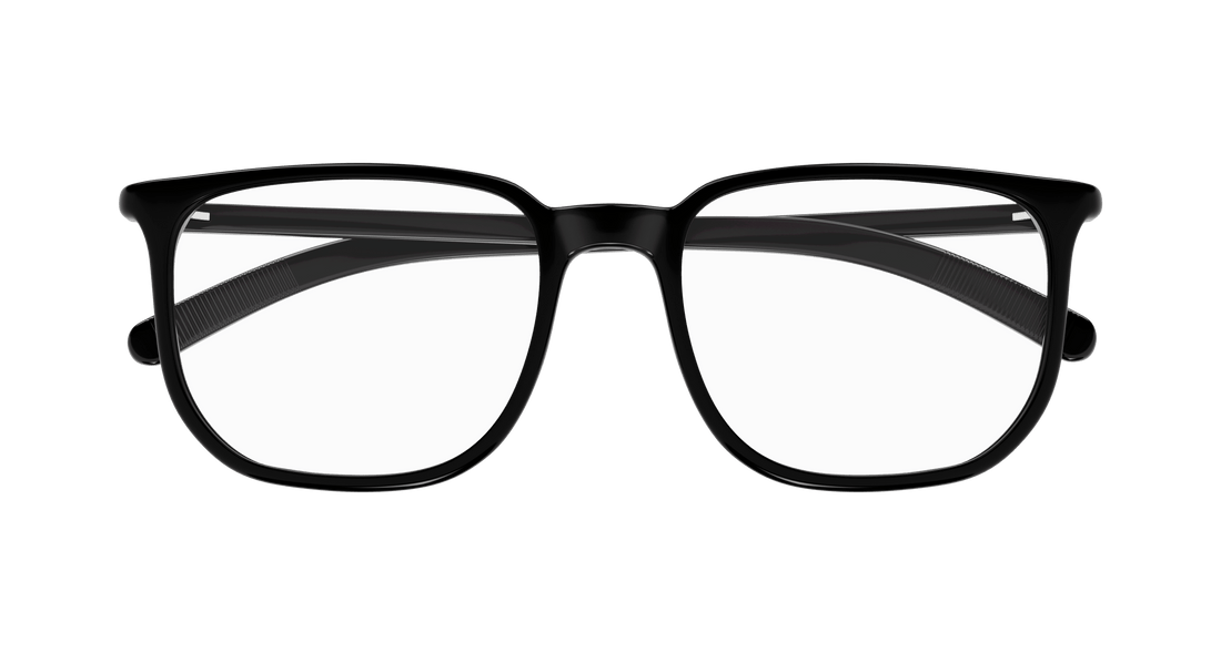 Occhiali da vista montblanc mb0388o 001 negro square masculino taglia 54mm - Vista dettagliata