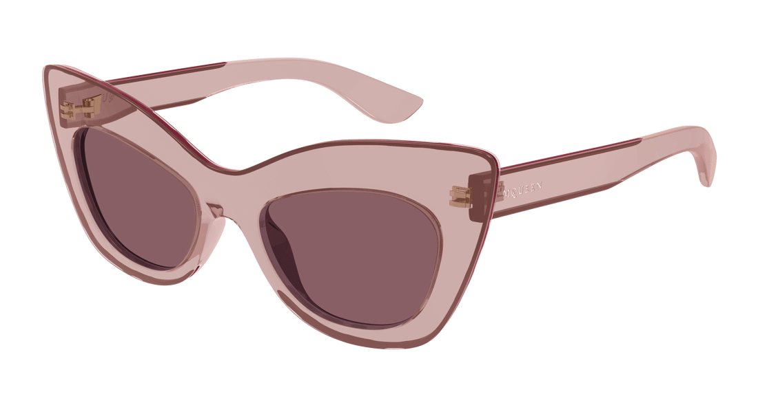 Sonnenbrillen alexander mcqueen am0516s 004 rosa cat eye femenino größe 52mm - Hauptansicht