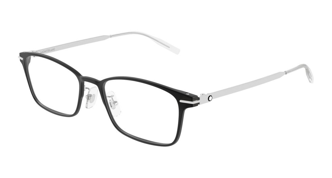 Occhiali da vista montblanc mb0449oj 002 negro rectangular / squared masculino taglia 54mm - Vista principale