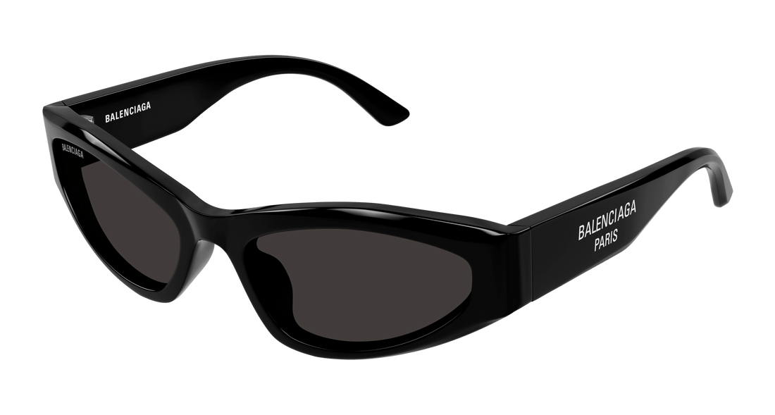 Sunglasses balenciaga bb0387s 001 negro geometric femenino size 58mm - Main view