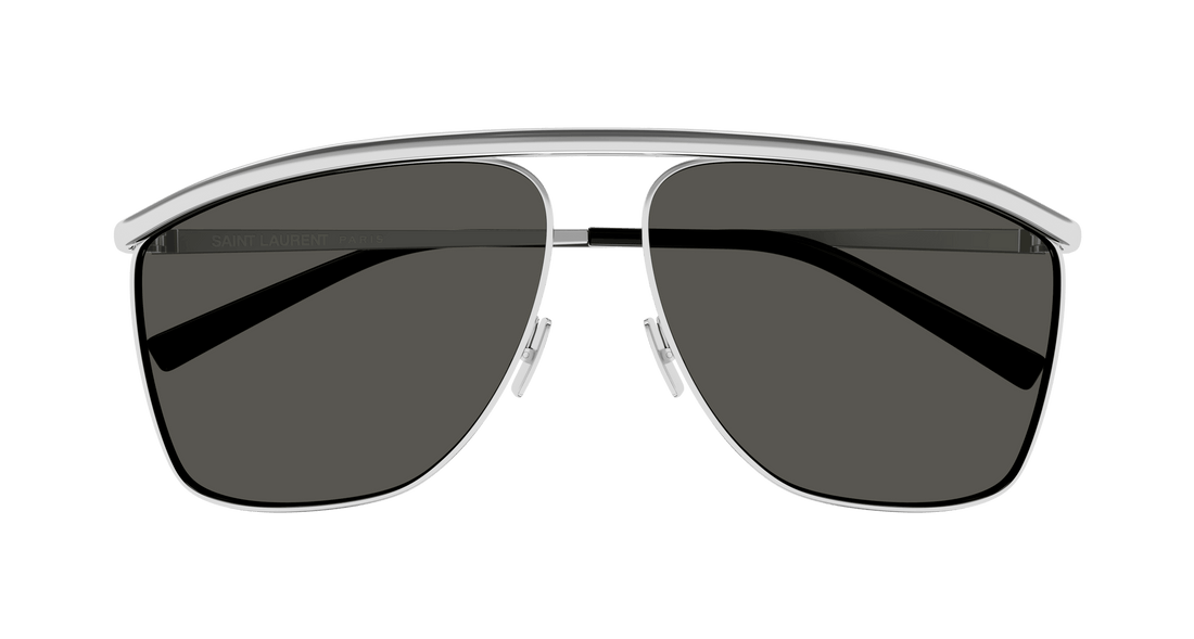 Óculos de sol saint laurent sl 820 001 plateado pilot femenino tamanho 1mm - Vista de detalhe