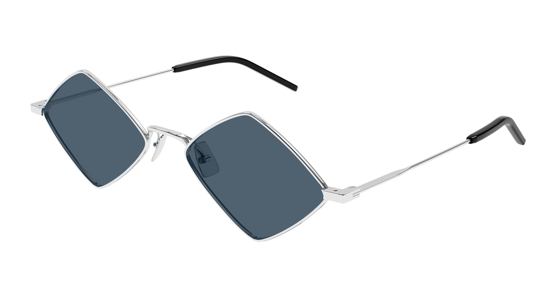Óculos de sol saint laurent sl 302 lisa 012 plateado geometric unisex tamanho 55mm - Vista principal
